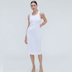 90’s ribbed tank dress, Everlane